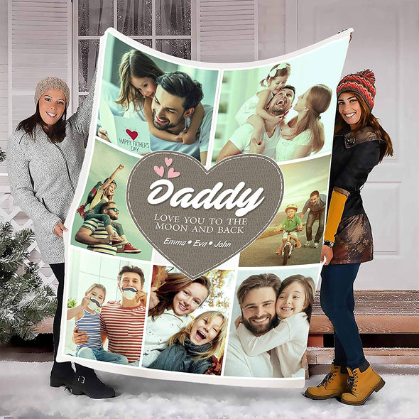 Father's Day Special **Daddy Love Custom Blanket**