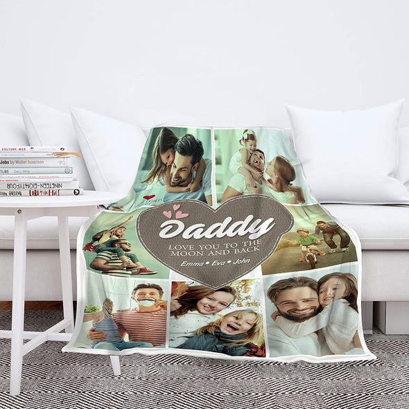 Father's Day Special **Daddy Love Custom Blanket**