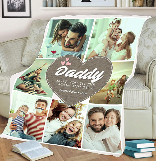 Father's Day Special **Daddy Love Custom Blanket**