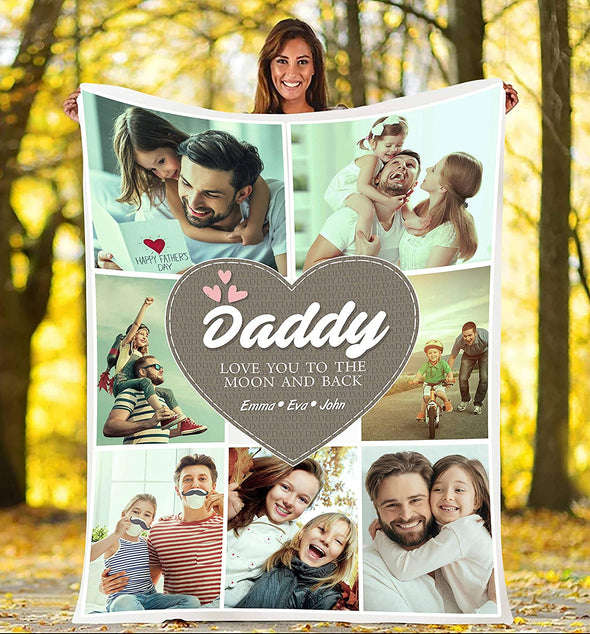 Father's Day Special **Daddy Love Custom Blanket**