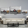 American Barn Personalized Canvas With Multi Names