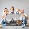 American Barn Personalized Canvas With Multi Names