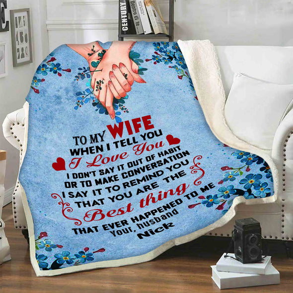 To My Wife The Best Thing That Never Happened To Me