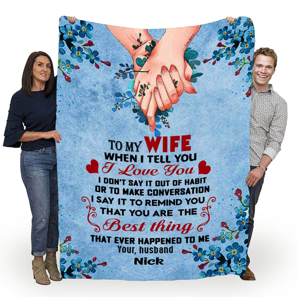 To My Wife The Best Thing That Never Happened To Me