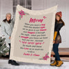 "This Blanket Has Our Hugs & Kisses"  Nana/Papa/Dad/Grandpa/Grandma/Mom/Grandpa & Grandma Customized Blanket With Grand Kids/Kids Name