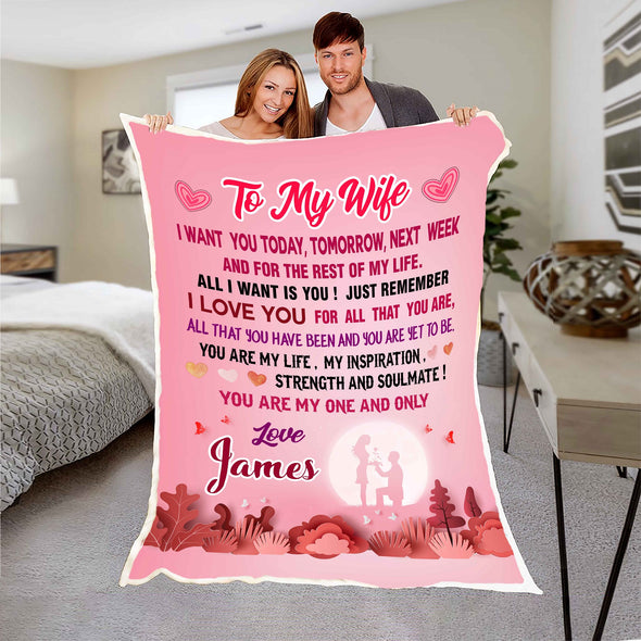 To My Wife "All I Want Is Just You"