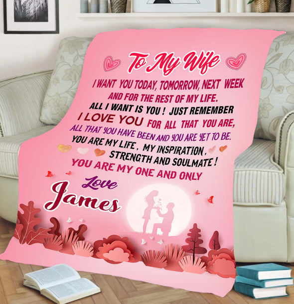 To My Wife "All I Want Is Just You"