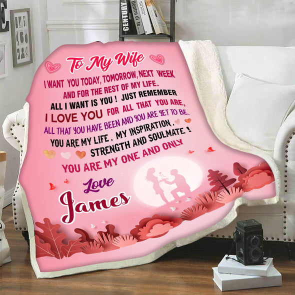 To My Wife "All I Want Is Just You"