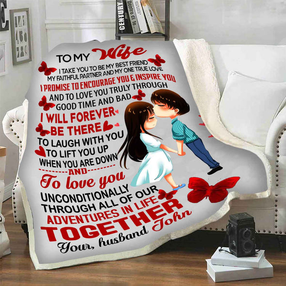 To My Wife I Promise To Encourage You & Inspire You