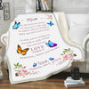 "Mom Love Is Within It Morning, Noon And Night "- Personalized Blanket