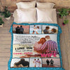 To My Wife "You Are World Of My Life" Personalized Blanket Gift For Wife