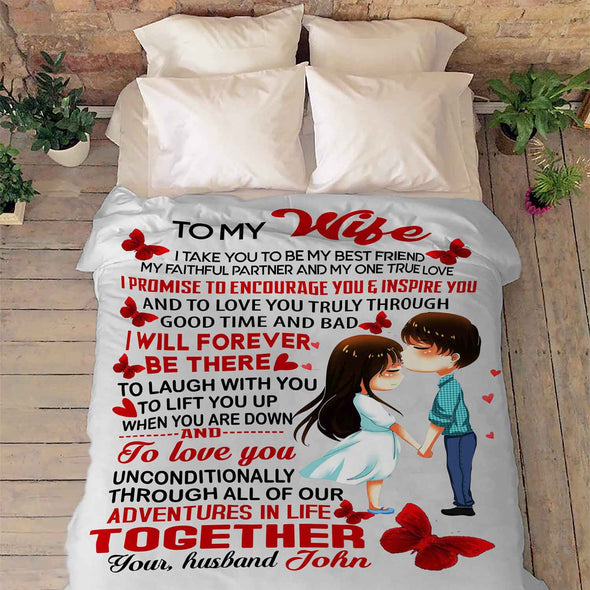 To My Wife I Promise To Encourage You & Inspire You