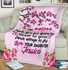 "To My Mom Thank You For Giving Me "- Personalized Blanket