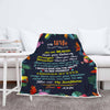 To My Wife "You Are Braver Than You Believe Custom Blanket"