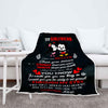 "To My Girlfriend You Are Braver"- Personalized Blanket