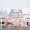 "To My Mother You're The Sunshine To Light My Day"- Personalized Blanket