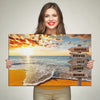 Beach Sunrise Customized Canvas With Multi Names