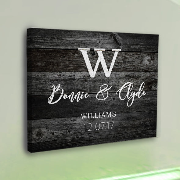 Family Love Custom Canvas Wall Art - Exclusively Made
