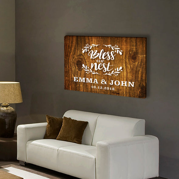 Bless Our Nest Wooden Wall Decor