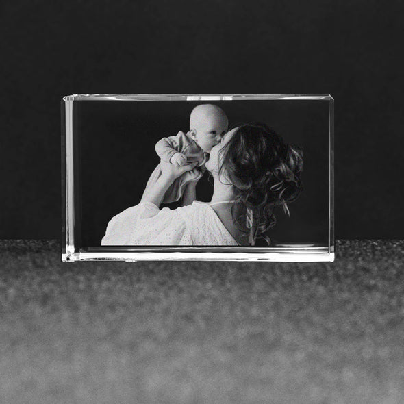Custom Crystal Block For Your Mom, Mother's Day Special Gift