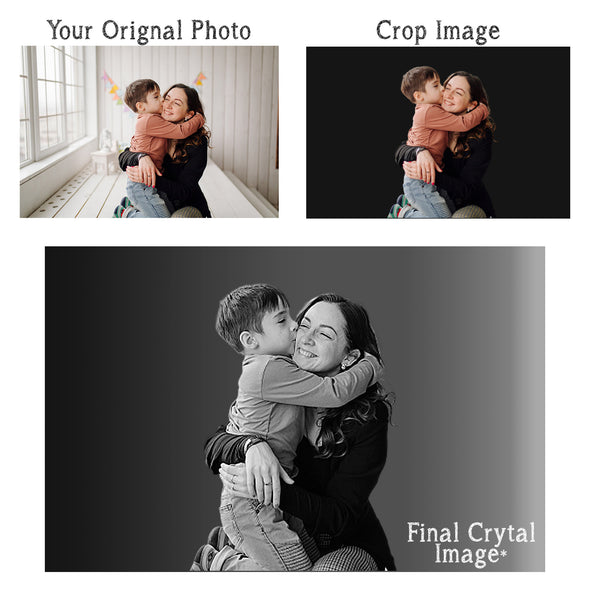 Customized Crystal For Couple, Gift For Her, Personalized Crystal For Your Love