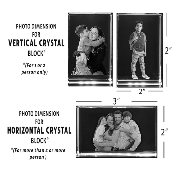Custom Crystal Block For Your Mom, Mother's Day Special Gift