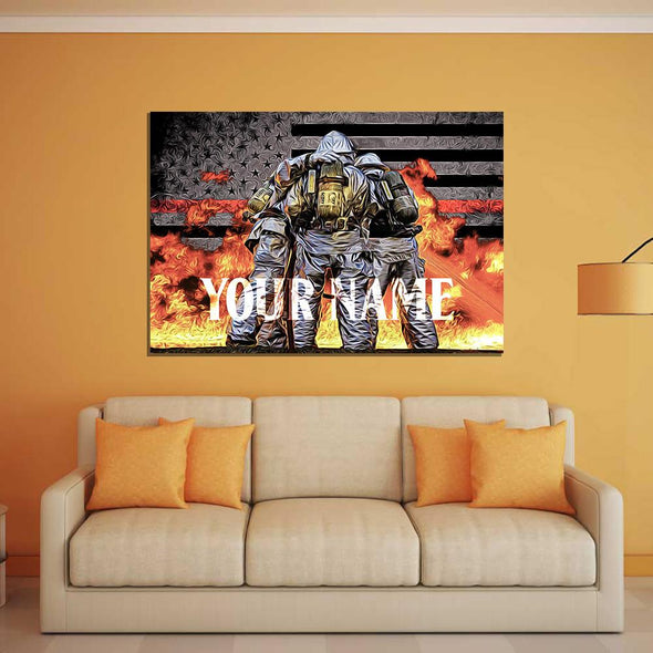 Firefighter Canvas