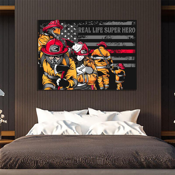 Firefighter Real Life Super Hero