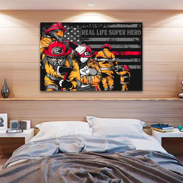 Firefighter Real Life Super Hero