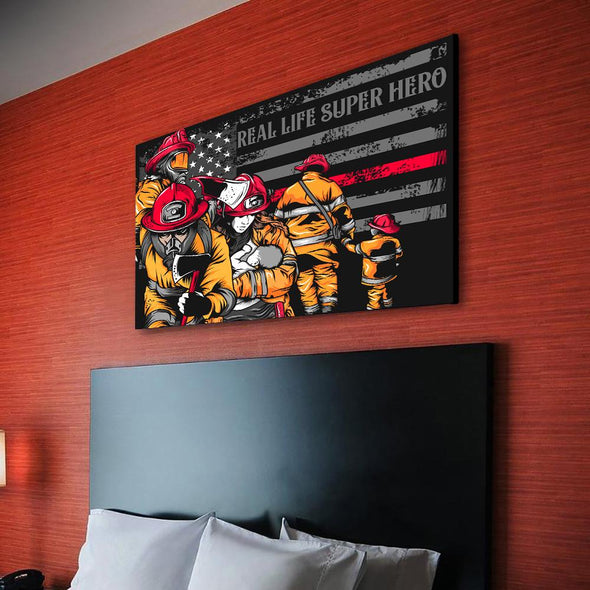 Firefighter Real Life Super Hero