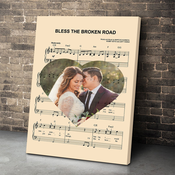 Custom Music Art Canvas