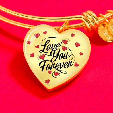 "Love You Forever" Necklace With Custom Engraving