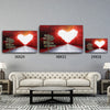 Love Customized Canvas With Multi Names