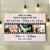 I Can't Help Falling In Love With You Customized Couple Canvas