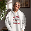 God Knew My Heart Needed Love So He Sent Me My Grandkids Hoodie For Grandparents