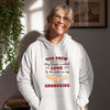 God Knew My Heart Needed Love So He Sent Me My Grandkids Sweatshirt For Grandparents