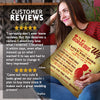Love You More Than Anything" Premium Personalized Pillow