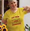 God Knew My Heart Needed Love So He Sent Me My Grandkids T-shirt For Grandparents