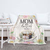 Mom We Love You Customized Blanket For Mother's Day