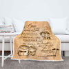 I Become Yours & You Become Mine Personalized Blanket For Couple