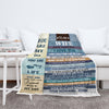 To My Wife "You Are My Life" Customized Blanket