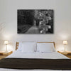 Forest Black And White Canvas With Customized Names