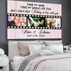 I Can't Help Falling In Love With You Customized Couple Canvas