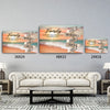 A Whole Lot Of Love Multi Family Names Canvas