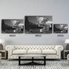Mountains Customized Canvas With Family names