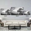 Ocean Street Sign Canvas With Multi Names