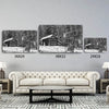 Housewarming Gift Winter Road Custom Canvas