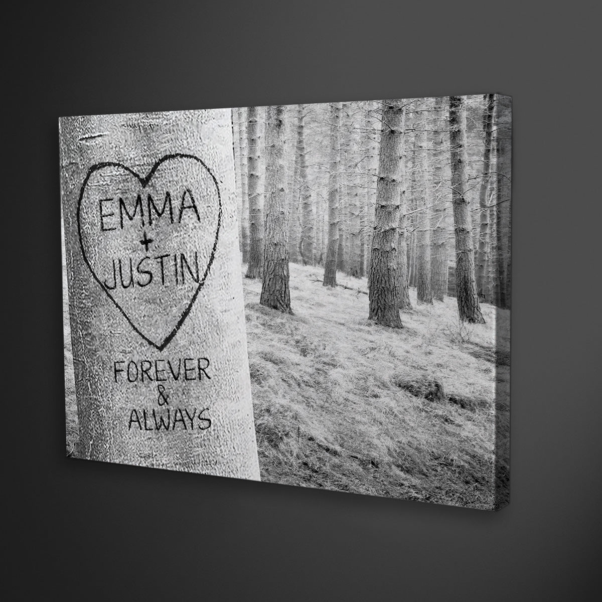 Forever My Love Tree Personalized Wall Art