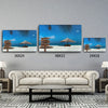 Beach View Customized Canvas With Multi Names
