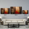 Mystery Forest Color Customized Canvas With Multi Names